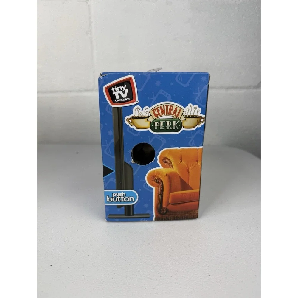 Tiny TV Classics Friends Clips Season 4 Real Working TV and Remote - Damaged Box